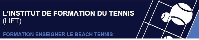 Formation spécifique enseignement du beach tennis