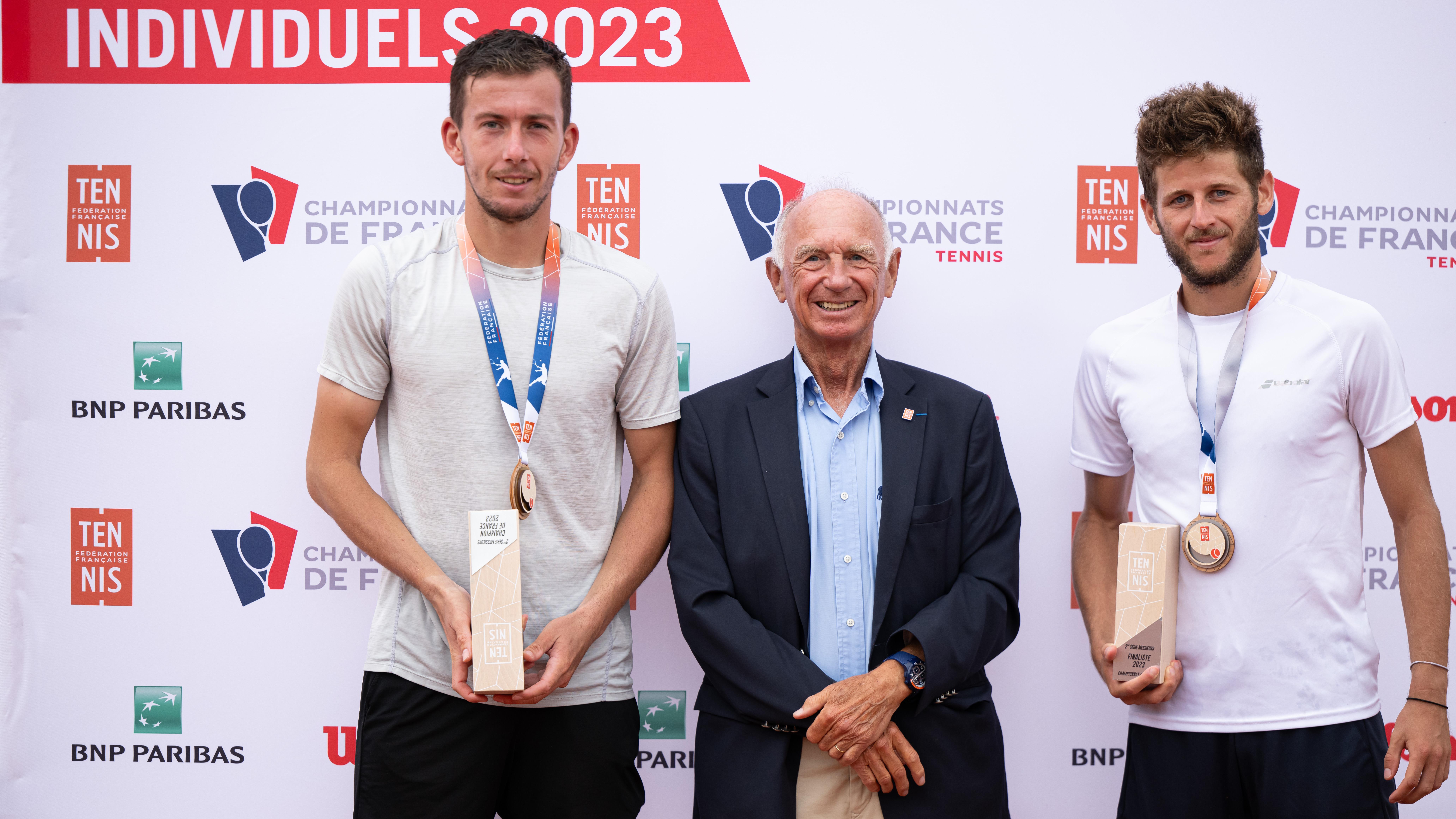 Corentin Denolly et Lucas Poullain, finale 2e série, championnats de France 2023