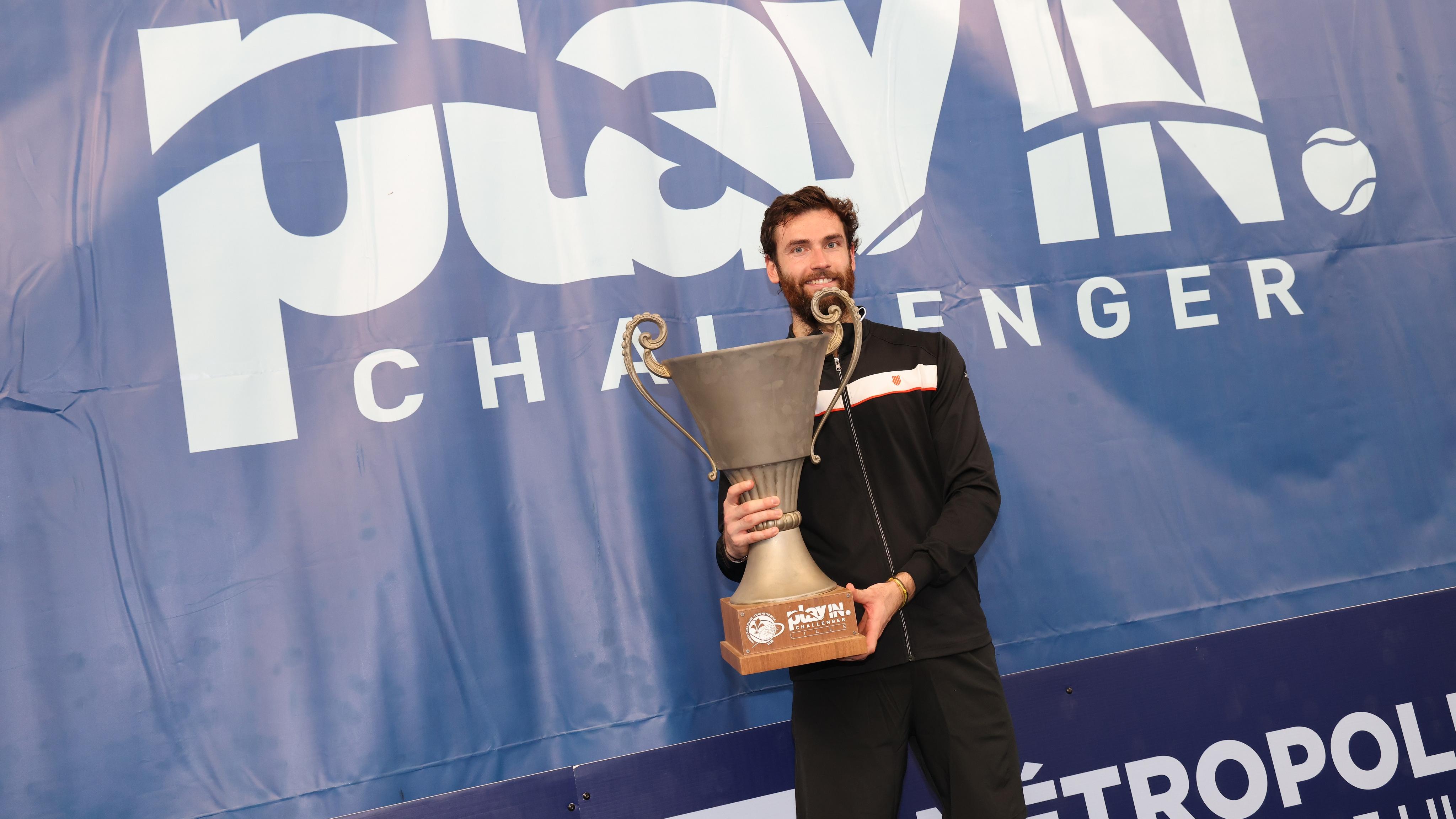 Quentin Halys, vainqueur du Challenger de Lille 