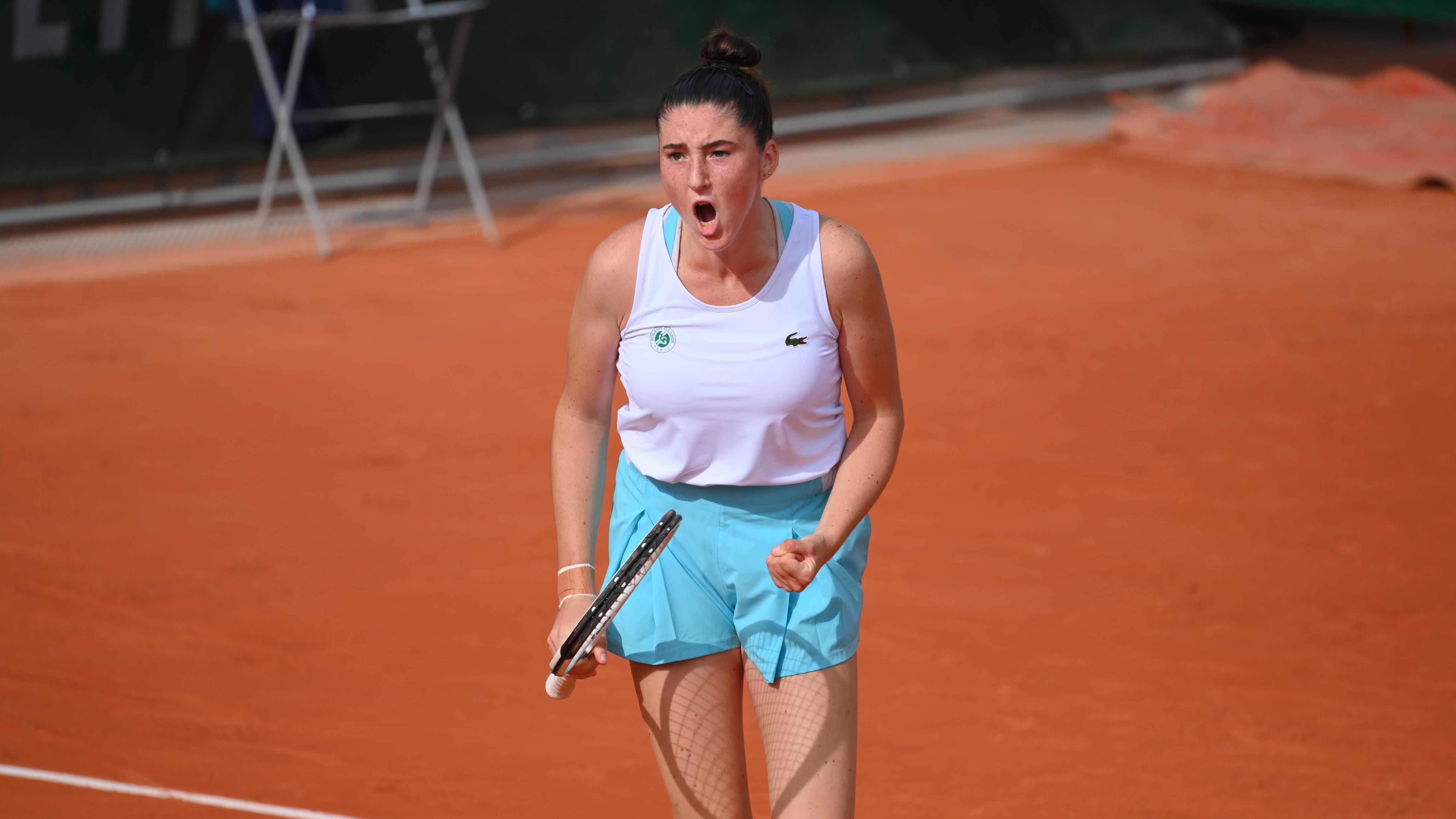 Elsa Jacquemot Roland-Garros 2020